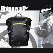 [라이딩데이] 24L 패니어 백팩- 자전거백팩 오토바이 패니어 겸용 X20601, 블랙