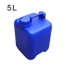 휴대용 사각형 연료 탱크 5/10L HDPE 두꺼운 오일 캔 플라스틱 드럼 뚜껑 내마모성 가스 가솔린 컨테이너, CN_5L