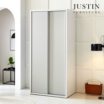 [저스틴퍼니처]시크 슬라이딩 싱글장, 이불장형