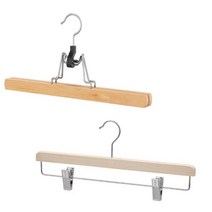 이케아 자국 손상 없는 바지 걸이 실리콘 처리 치마 홀더 옷걸이 우드 고정 펠트 집게 팬츠 스커트 정리 수납 보관 행거 드레스 룸 심플한 클립 집개 옷감 BUMERANG 부메랑, 바지걸이