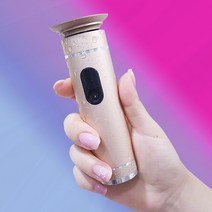 블루몬스터 전동 무선 발 각질제거기 천연석 패드 풋파일 굳은살제거, 각질제거기 (단품), 러블리핑크