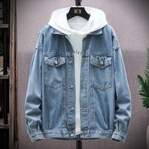 데님자켓 봄계절 슬림 야구복 트렌드 남성의류 가을스타일 남자 커플룩 얇은 코트 2570506995