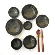 BUyuS낱개(1P) 대접 밥그릇 찬기 옹기 국그릇 공기 식기굿딜 브이숍, 접시4호