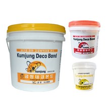 친환경인증 데코타일본드 2kg 4kg 10kg 난방용 온돌용 바닥재 접착제 바닥시공 금정 데코본드, 데코본드4kg, 1개