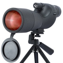 필드스코프 Bak4 FMC 방수 망원경 25-75x60 스포팅 스코프 강력한 쌍안경 여행 캠핑 장비용 삼각대 포, 01 Black Set