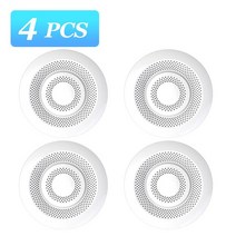 에어 모니터 Tuya Wifi 에어 박스 CO2 미터 VOC 가스 감지기 스마트 공기 품질 모니터 자동화 알람 온도 습, 4pcs