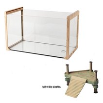 반수생 거북이 어항 반려동물 조명 구피 세트 꾸미기 거실 용품 생태 수조, 단일사이즈