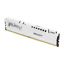 Kingston Technology Kingston Fury Beast 화이트 64GB (2x32GB) 5600MT/s CL36 DDR5 Expo DIMM | 오버클럭킹 | 플러그, 5200MT/s_32GB