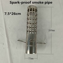 거꾸로타는화목난로캠핑 텐트 스토브 배기 파이프 커버 굴뚝 화상 방지 벤드 연장 야외 장작 난로 액, 07 G