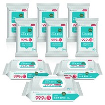 유한킴벌리 그린핑거 손소독 물티슈 210매 30x3+20x6