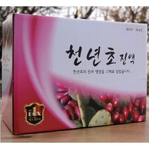 천년초줄기즙 천년초액기스 진액 선인장즙 60포 1박스