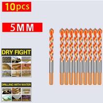 미니 숯 받침 토치 화로 10 불멍 나무 캠핑 장작 20 kg 참나무 참 4 5 6 8 12mm 다기능 유리 드릴 비트 삼각형 비트 세라믹 타일 콘크리트 벽돌 금속 스테인레스, 협력사, 10개 5mm