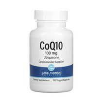 레이크에비뉴 코큐텐 100mg 120정 코엔자임 Q10 유비퀴논 USP COENZYMEQ10