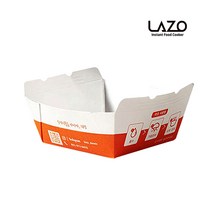 건강종이냄비 300개 라조 전용용기 인덕션용 사각