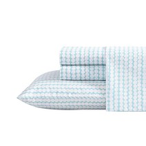 미국발송 마리메꼬 Marimekko - 퀸 시트 면 퍼케일 침구 세트 산뜻하고 멋진 홈 데코 (Pikkun Rasymatto 퀸)