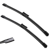 2 와이퍼 교체 2012-2018 아우디 A6 A7 S6 S7 오리지널 장비 앞유리 와이퍼 블레이드 세트 - 66cm(26인치)/53.3cm(21인치) (2개 세트)