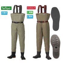 PROX 해루질 가슴장화 바위 낚시 플라이 방수 PX311, 상세이페이지 참고, 5L6L 332 가슴 방수 박힌 펠트 바닥