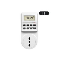 전자 에너지 디지털 타이머 스위치 소켓 시간 주기 주방 콘센트 프로그래밍 가능 타이밍, IT outlet 230V, 1개