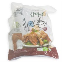 참프레 산야초 발효 치킨훈제 4입 550g, 1개