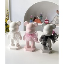 빅베어 스탠드 석고방향제, 핑크, 블랙체리