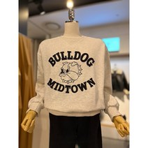 ab.fz 레터링 불독 기모 맨투맨 ABXX1QK49A1 US