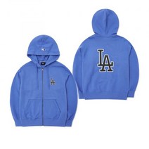 MLB 베이직 빅로고 기모 후드집업 LA (Blue) 704708