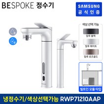 삼성 비스포크 직수형 정수기 RWP71210AAP (냉수 정수) 서브파우셋포함/색상선택, 블랙