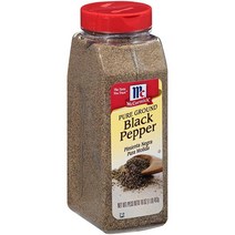 맥코믹 McCormick 퓨어 그라운드 블랙 페퍼 4536g(16온스), Black Pepper