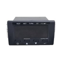 자동 인큐베이터 컨트롤러 습도 조절기 다용도 220V 알람 오리 치킨에 디스플레이 디지털 HT-10, 한개옵션0