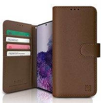 우리미라클 헌트 클래식 백포켓 다이어리 휴대폰 케이스 삼성 갤럭시 S20 (SM-G981N) 전용 핸드폰 케이스
