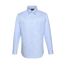 닥스셔츠 순면 핀스트라이프 조직 블루셔츠 레귤러핏 쇼핑백증정 DIP1SHDL132B1