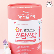 쓰담쓰담 Dr+고양이 종합영양제 연어맛+참치맛 아기애묘 노묘 필수, 연어15gx30EA