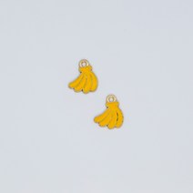 바나나 키링 펜던트 메탈키링 재료 에어팟키링 악세사리부자재 차키케이스 열쇠고리 핸드폰키링