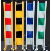 주차장 접이식 바리게이트 10m 차량 통행 금지 이동식 메쉬휀스, 노란색과검은색1.2x10미터범용휠