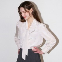OLIVE DES 올리브데올리브 콩단추 타이 블라우스 OH3SCB147 OH3SCB147297565