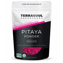 테라소울 피타야 파우더 100g Terrasoul Superfoods Organic Freeze-Dried Pitaya Powder (Dragon Fruit), 1팩
