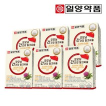 일양약품 굿모닝 간건강 밀크씨슬, 30정,6개