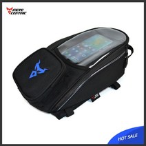 오토바이 탱크백 탱크 가방 연료탱크 탑백 바이크 motocentric 탑 큰 스토리지 스크린 터치 오일 마그네틱 모토크로스 안장, mc-0109-블루