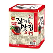 [진미식품] 진미 태양초 잘되는 맛집 고추장 14kg, 1개