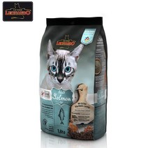 레오나르도 어덜트 연어 캣 치석 관리 고양이 사료 1.8kg