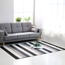 침실 거실 카페트 바닥 카펫 북유럽 조드 스트라이프 카페트 150 x 200