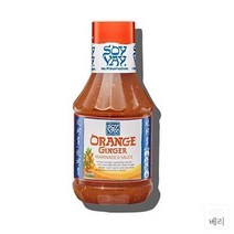 Soy Vay Orange Ginger Marinade and Sauce 소이 베이 오렌지 진저 생강 마리네이드 소스 19oz(538g) 2팩