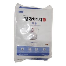 건강백서 전연령 생선 푸들 애견사료, 뼈/관절 강화, 4.5kg, 1개