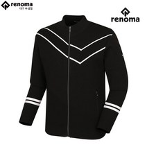 (레노마골프) 남성 조직MIX 포인트 스웨터 가디건 RMSCL1201-199