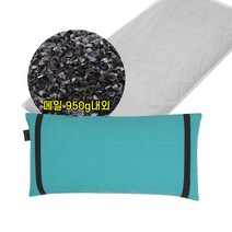 까사벨라 순면피그먼트 메밀베개 완성품(43x21cm) 베개, 페퍼민트