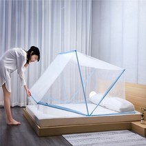 원터치 접이식 텐트형 1초 바로착 모기덮장 이지폴딩 신생아 싱글 더블 패밀리 킹 퀸 1인용 2인용 3인용 야외 침대 캠핑 차량 차박 모기장