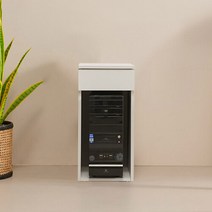 PC 컴퓨터 본체 서랍 수납장 300, 워시