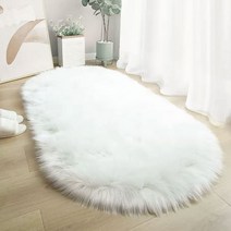 M USE 화이트 러그 감성 러그 거실 방 미니 밍크 카페트 발매트 카펫 흰색