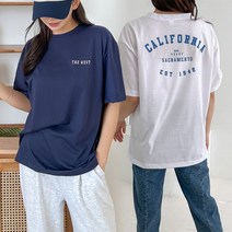 주디앤 여성 웨스트 데일리 반팔 티셔츠 2P