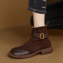 Z3JC 여성 3cm 5cm 심플동글이 앵클부츠